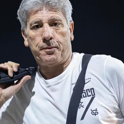 Renato Gaúcho se despede oficialmente do Vasco pelas redes sociais