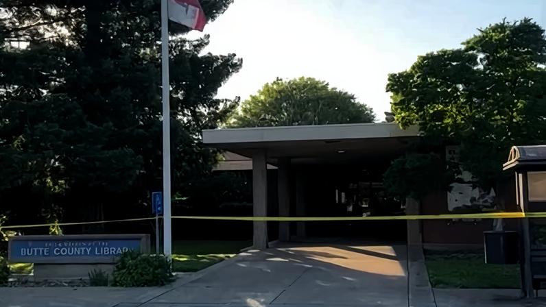 The Butte county library’s Chico branch on 22 June.