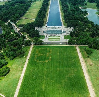 Gramado do National Mall é vandalizado com manchas 86 47