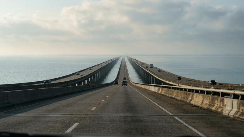 Ponte de 38,4 km cruza lago, entra para Guinness como a maior do mundo