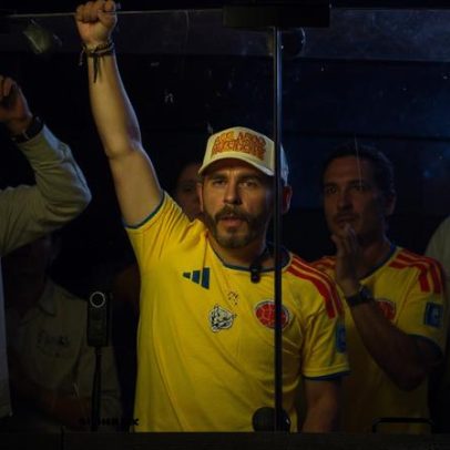 Camisa da Copa da Colômbia vira símbolo da eleição polarizada