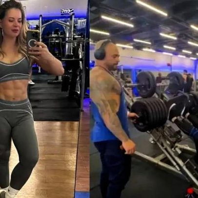 Joice Hasselmann levanta 400 kg no leg press; questiona-se risco aos joelhos