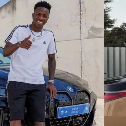Vini Jr. tem coleção milionária de carros, mas não dirige nenhum