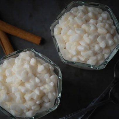 Arroz doce fit surpreende ao ser mais saudável do que parece