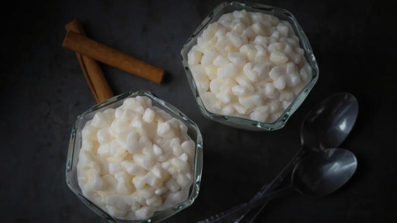 arroz doce fit.