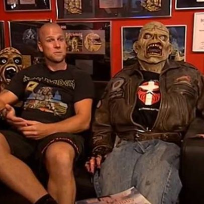Dinamarquês pode ser o maior fã de Iron Maiden do mundo