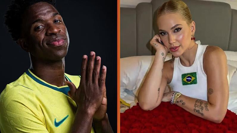 Vini Jr e Virgínia.