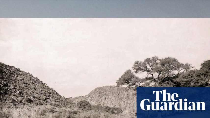 ‘A digital shield against historical denial’ … an 1897 photograph from Hatsamas, Namibia, matched with a 3D digital reconstruction.