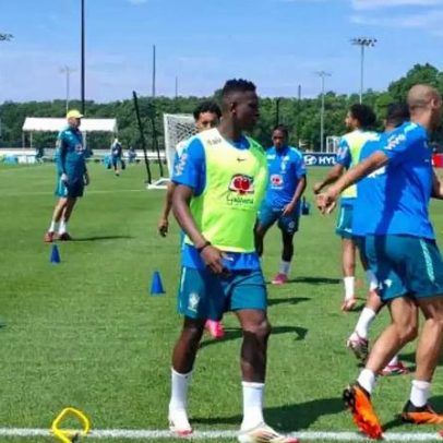 Seleção retoma treino sem Neymar