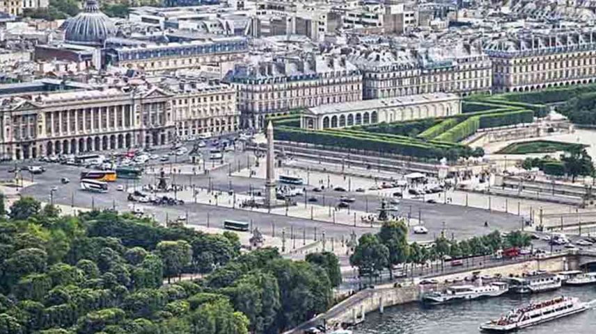 Praça da Concórdia: espaço urbano que reflete a França
