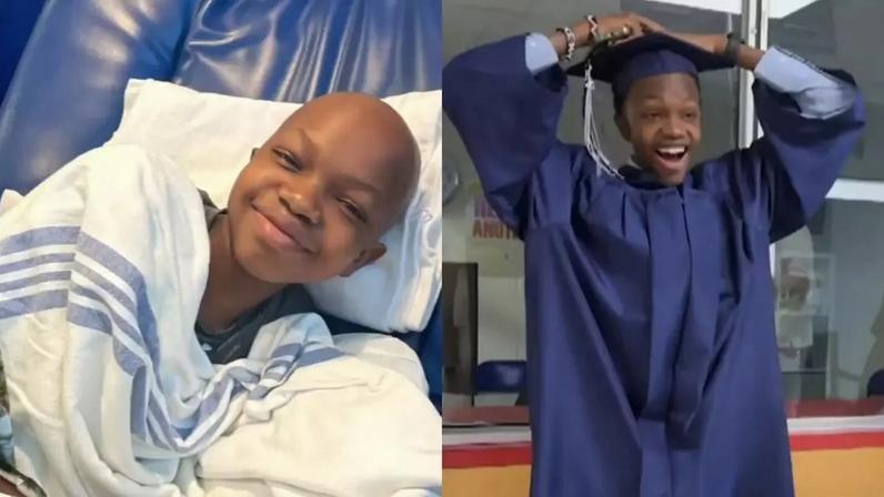 Diagnosticado com câncer renal em estágio avançado aos 14 anos, estudante celebrou a conquista ao lado de médica que virou "segunda mãe"