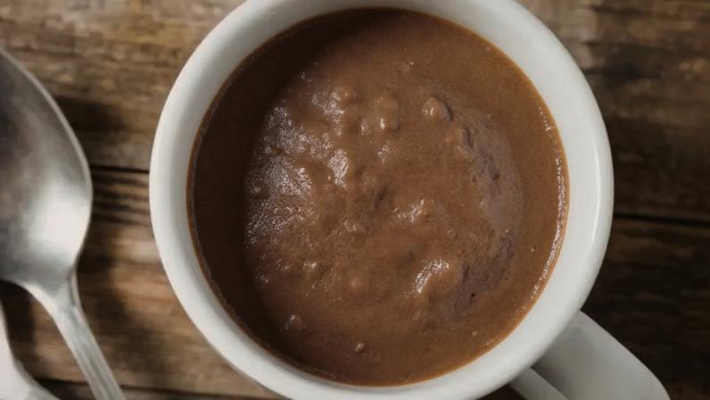 brownie fit de caneca.