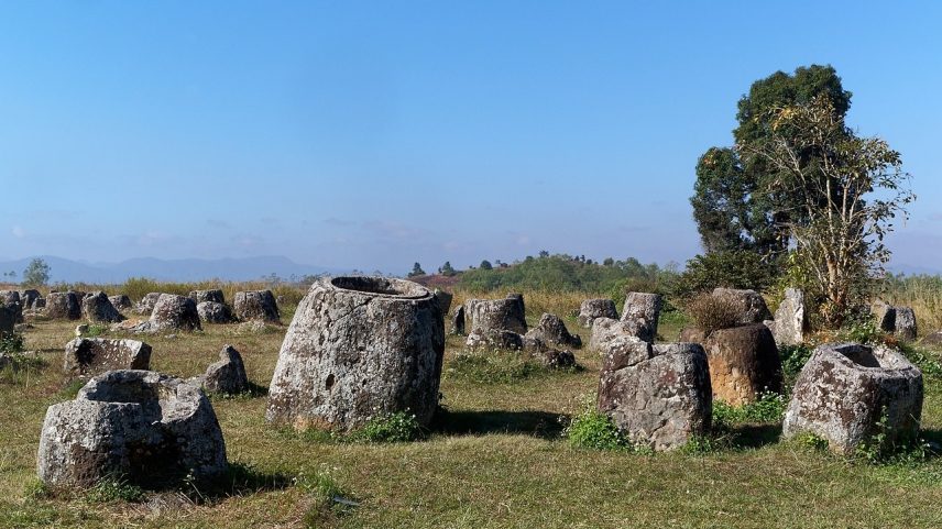 A Planície dos Jarros, no Laos.