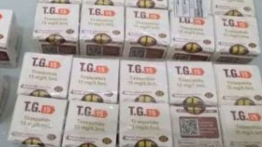 Medicamentos apreendidos pela PF