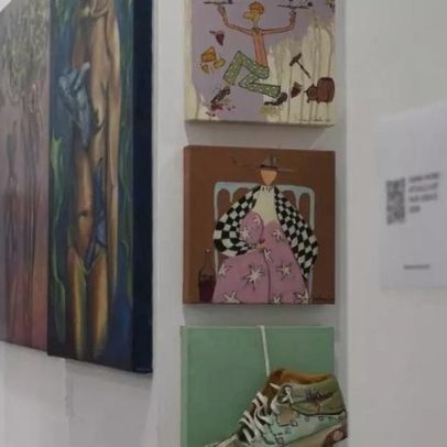 Casal de artistas expõe obras na Bienal de Veneza