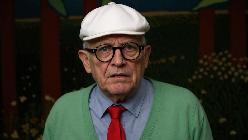 David Hockney in 2017.