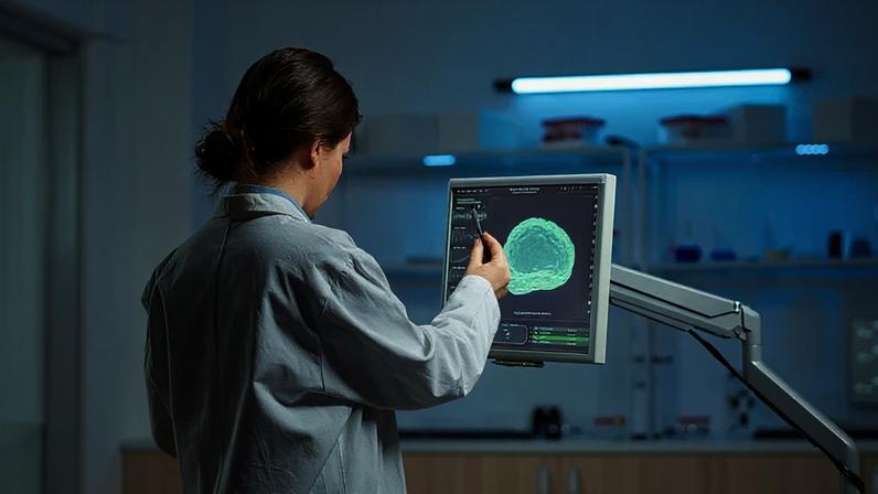 O futuro do tratamento do câncer já começou — e a inteligência artificial está no centro dessa transformação (Magnific/Reprodução)