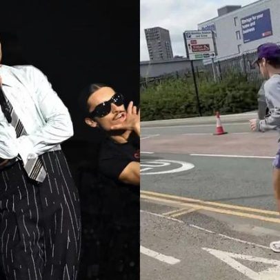 Harry Styles é flagrado correndo para o próprio show; vídeo é divulgado