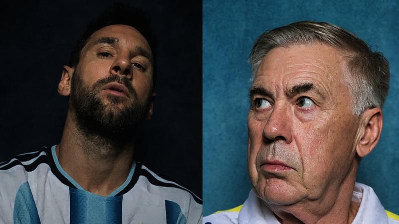 Messi é o maior jogador que o futebol já viu? A resposta polêmica de Carlo Ancelotti à pergunta que divide gerações: 'Sinceramente...'.