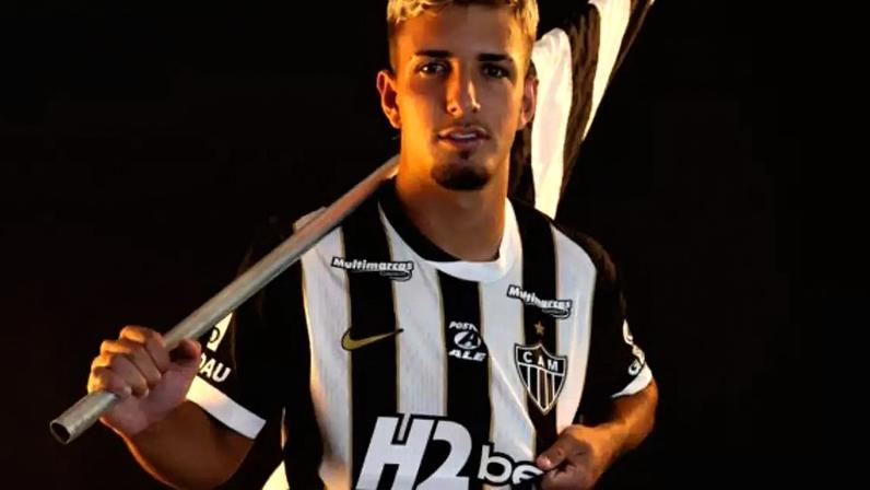 Iseppe fez três partidas no profissional do Atlético em 2026 –