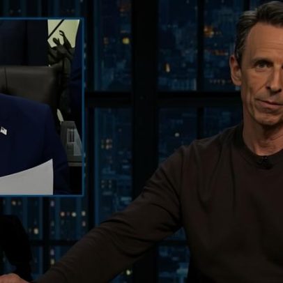 Seth Meyers critica republicanos que alegam eleições fraudadas