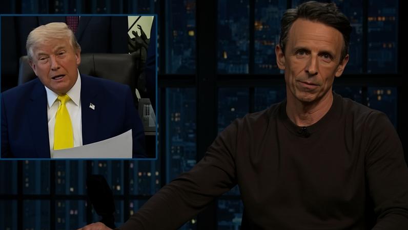 ‘Numbers are not subjective’ … Seth Meyers