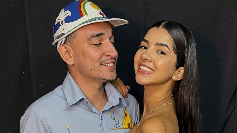 João Gomes e a esposa, Ary Mirelle.