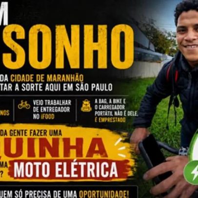 Moto elétrica pode transformar a vida de Tierry
