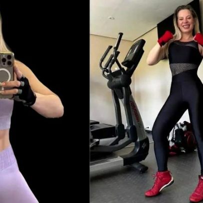 Joice Hasselmann impressiona ao exibir físico em público