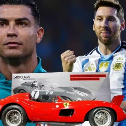 Messi e Cristiano Ronaldo disputam duelo secreto por Ferrari de R$ 176 milhões