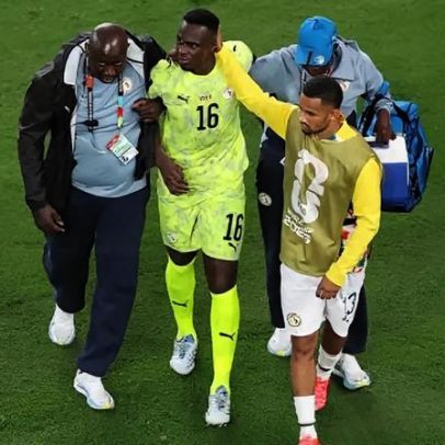 Mendy sofre lesão no joelho e desfalca Senegal em jogo decisivo da Copa