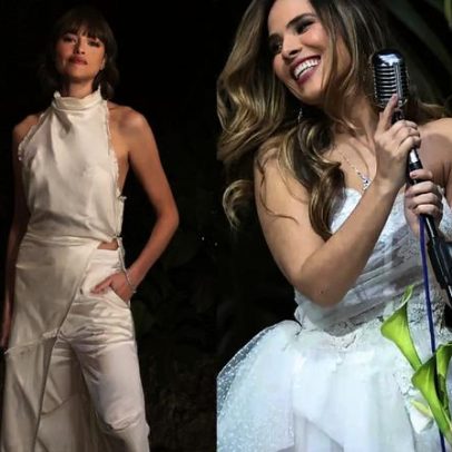 Looks de Wanessa Camargo e Agatha Moreira marcam casamento de Cosso e Leal