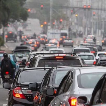Rodízio de veículos em SP será suspenso apenas na tarde de quarta-feira