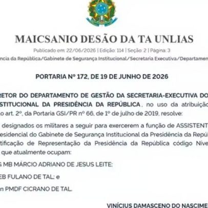 GSI designa major e tenente para a segurança presidencial