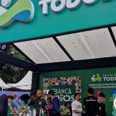 Cartão de TODOS une saúde e Copa no Arraiá do Ibirapuera