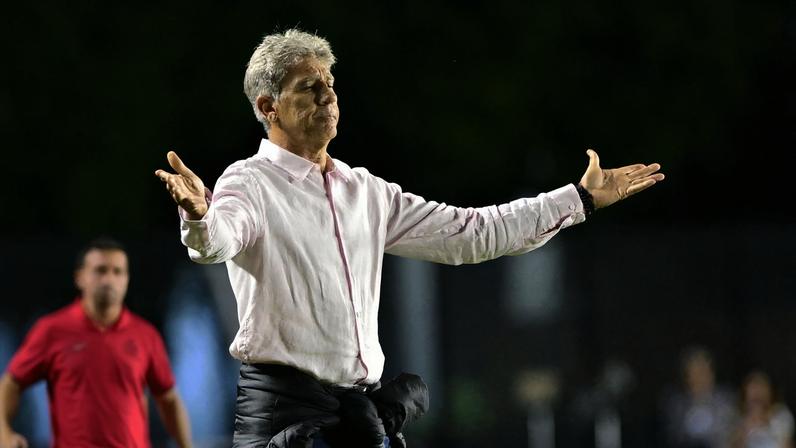 Renato Gaúcho durante o Vasco