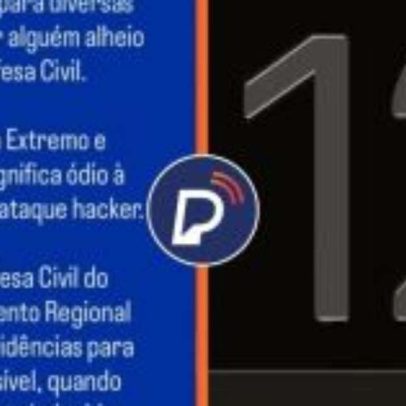 Alerta com mensagem sobre misantropia assusta celulares em várias cidades