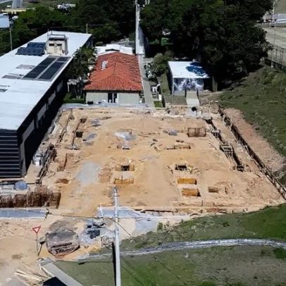 Atlético avança na construção de novo prédio da base no CT