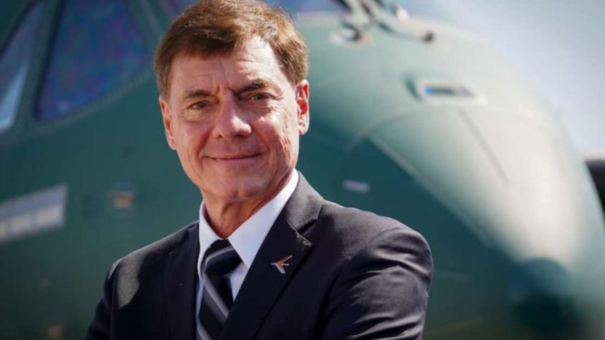 O CEO da Embraer, Francisco Gomes Neto