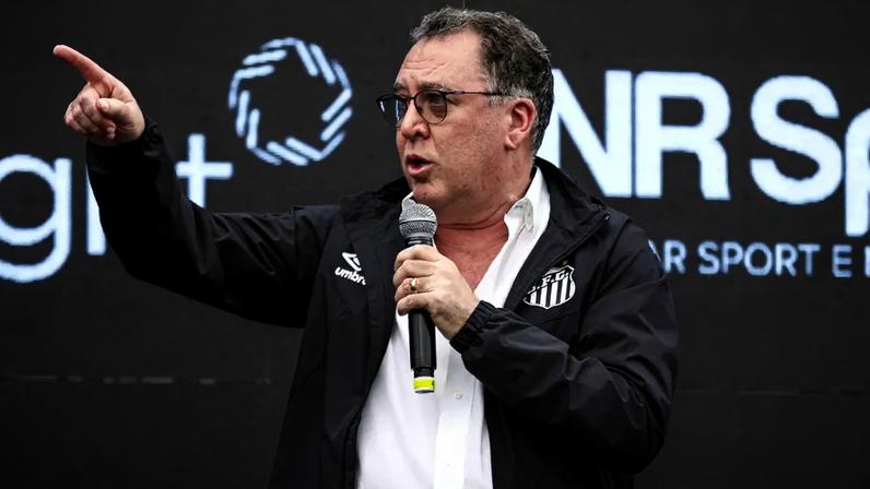 Marcelo Teixeira, presidente do Santos