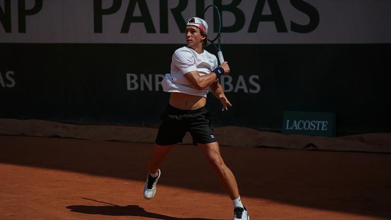 Leonardo Storck em ação em Paris