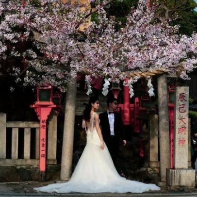 Após turismo de massa, Japão vira destino de casamentos estrangeiros