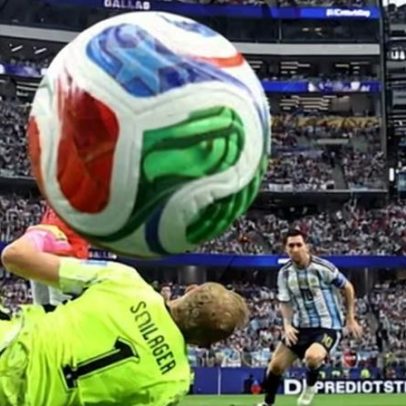 Messi alcança marca histórica de artilharia e fica isolado no topo
