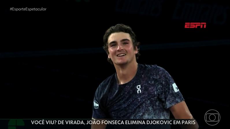 João Fonseca é o melhor sul-americano no ranking da ATP — Foto: Clive Brunskill/Getty Images