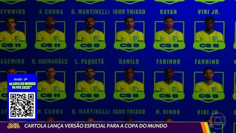 Cartola lança versão especial para a Copa do Mundo