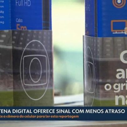 Antena digital reduz atraso no sinal
