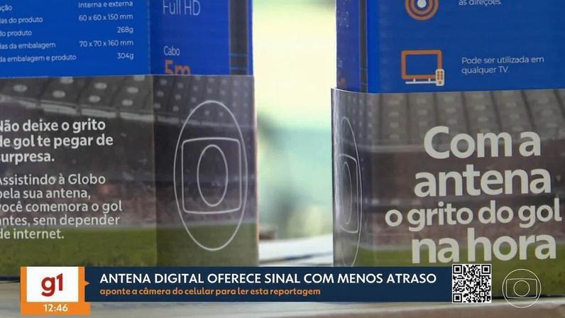 Antena digital reduz atraso no sinal