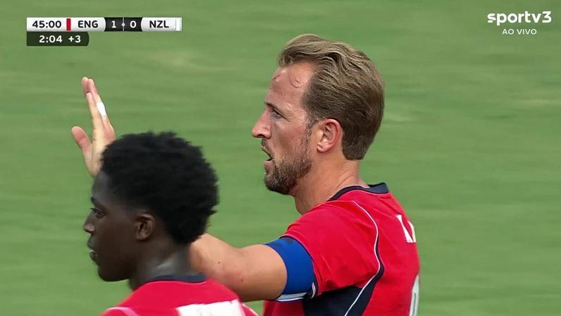 Harry Kane comemorando o gol