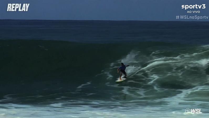 Yago Dora na etapa de El Salvador da WSL — Foto: Oscar Jimenez/World Surf League via Getty Images