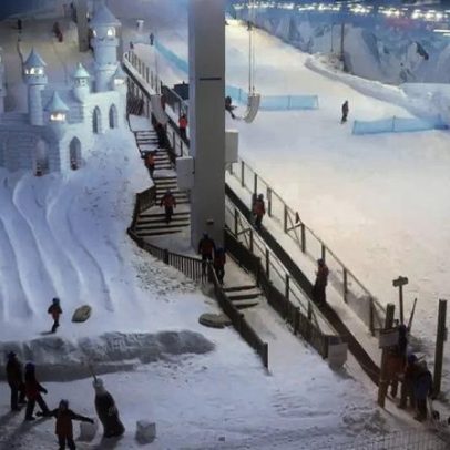 Funcionário vítima de acidente durante manutenção no Snowland morre em Gramado